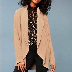 Aritzia Wilfred CHEVALIER JACKET Sz 6 Honey Beige